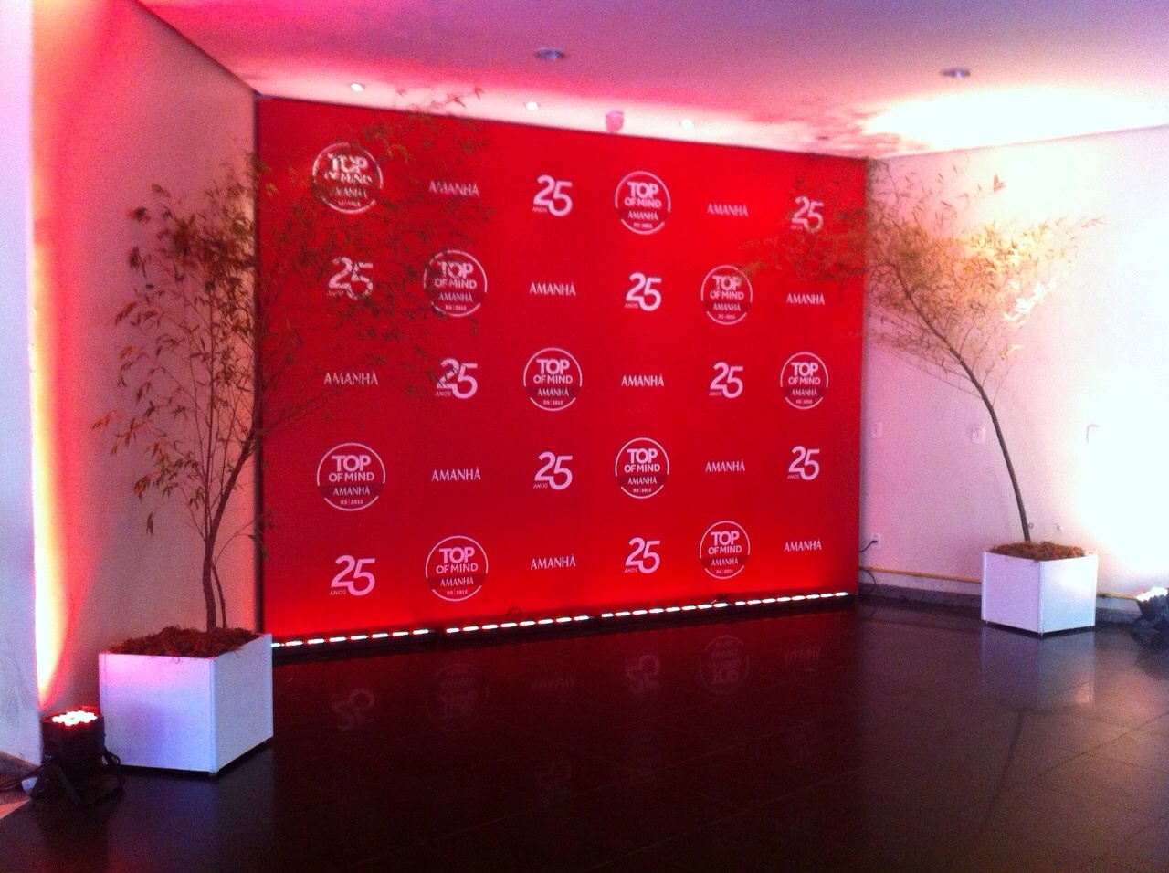 Evento, Fundo de Palco, Revista Amanhã, Sinalização, Centro de Eventos União