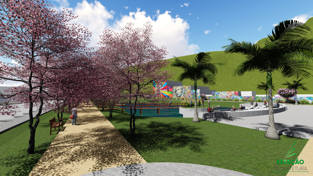 Proposta do Parque da Estação Ferroviária do Campo de Fora 