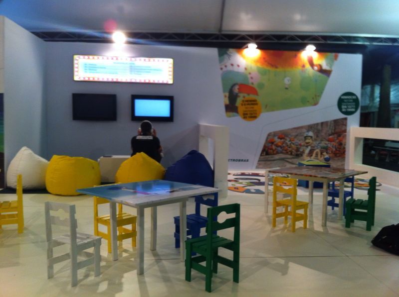 Stand, Feiras do Livro, Petrobrás, Ambientação, Arquitetura, Cenografia, Porto Alegre