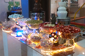 Sobremesa para evento infantil