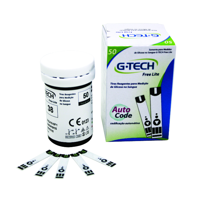 Tiras Reagentes G-Tech Free Lite