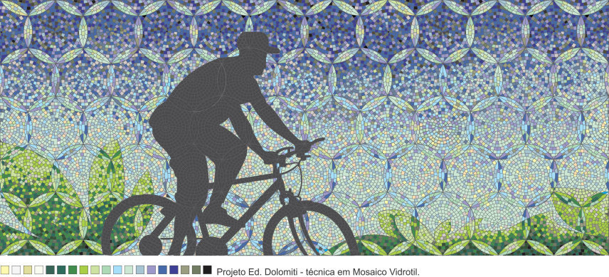 mosaico artístico; mosaico iris arte vítrea; mosaico vidrotil; roberto petrelli; petrelli; mosaico em florianópolis; mosaico em santa catarina