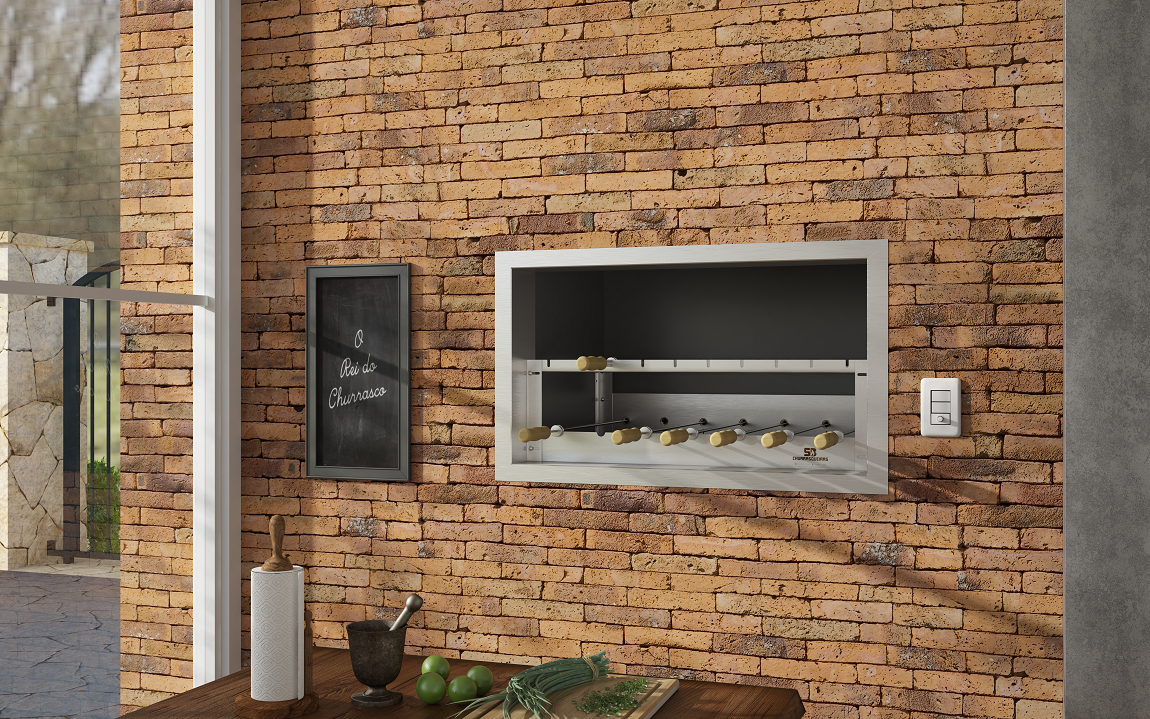 Churrasqueira Rotativa