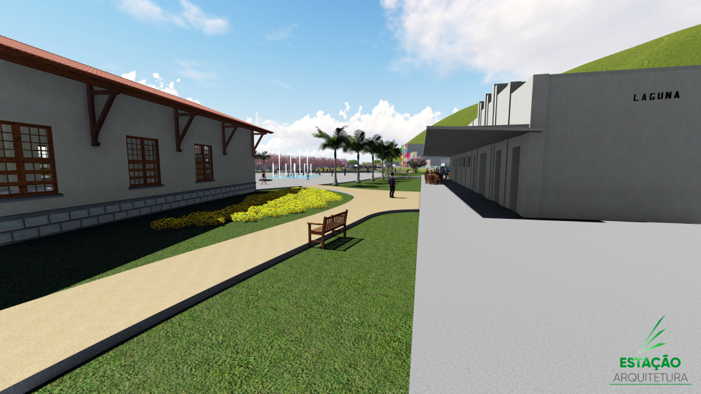 Proposta do Parque da Estação Ferroviária do Campo de Fora 