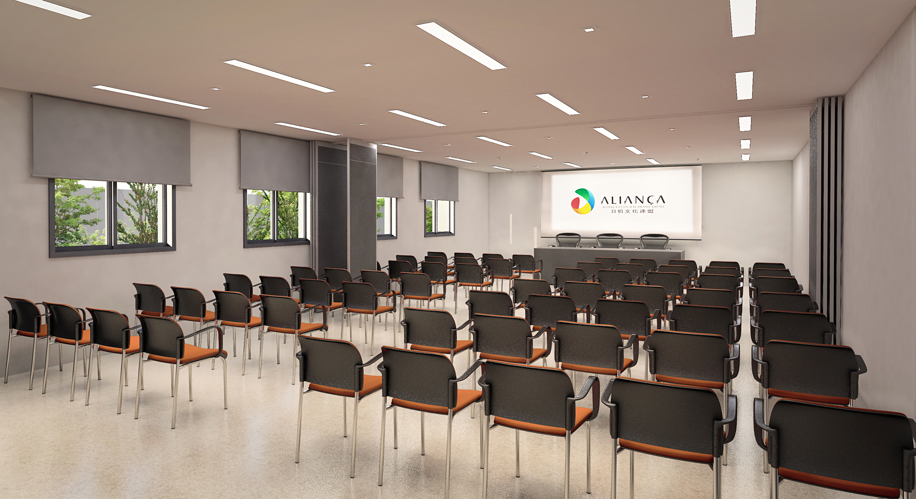 R&A Arquitetura / Projetos / Comerciais / Aliança Cultural Brasil Japão