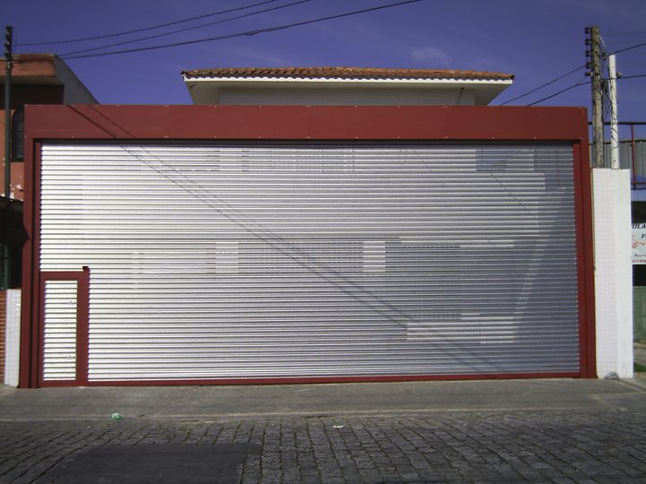 Portas de aço de enrolar, Laminas para porta de aço galvanizadas, porta de enrolar automática