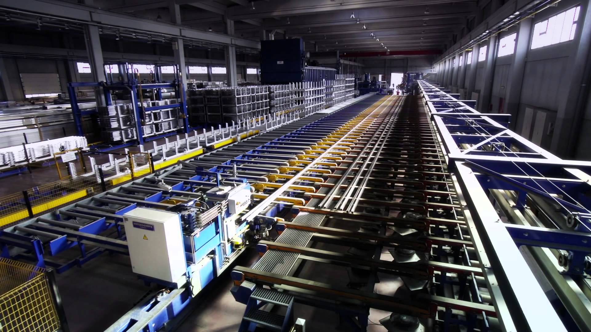 anodização e pré-pintura