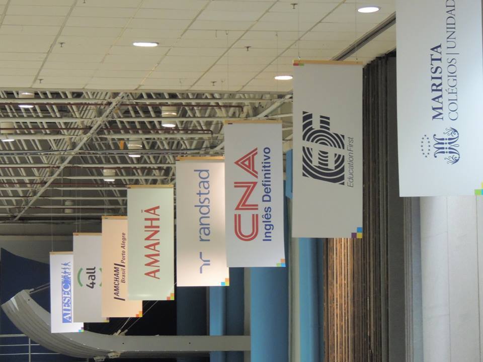 Evento, Cenografia, CEPUC, Sinalização, Pórtico, Credenciamento, Feira de Carreiras, CPUC, PUCRS