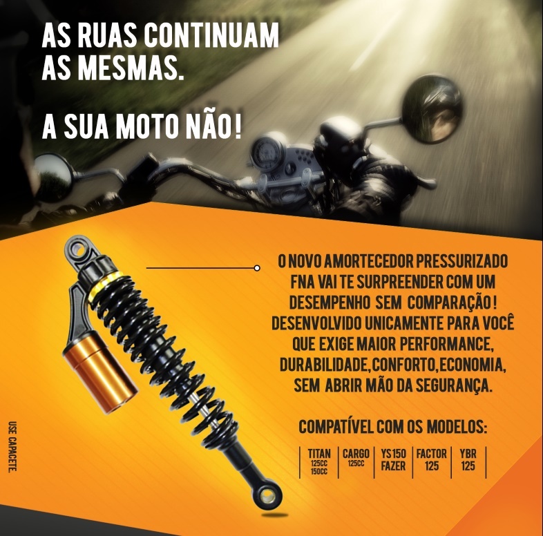 AMORTECEDOR PRESSURIZADO FNA