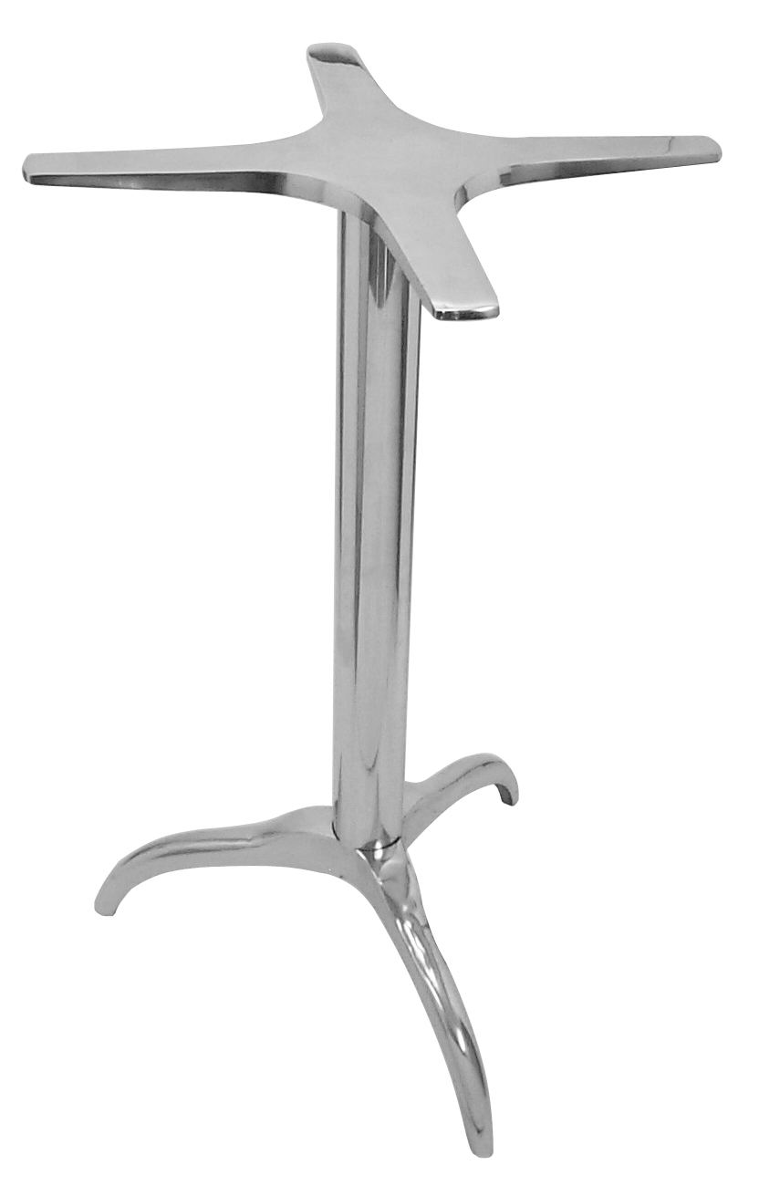 BASE DE MESA ALUMÍNIO NAVAL