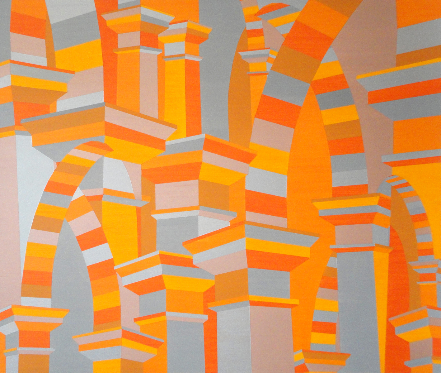 Colunas, Mirian Perez, pintura, arte contemporânea, arte, 