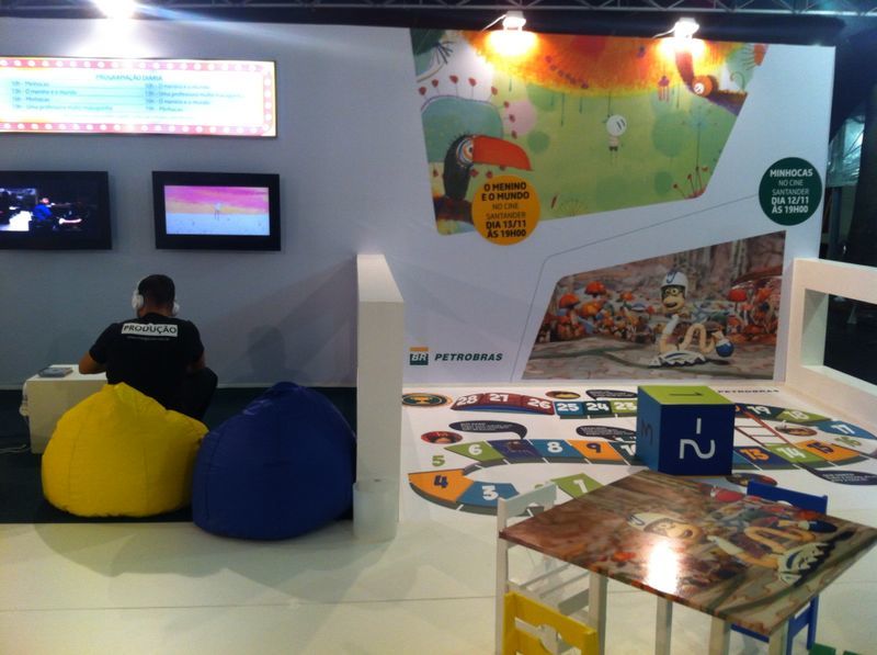 Stand, Feiras do Livro, Petrobrás, Ambientação, Arquitetura, Cenografia, Porto Alegre