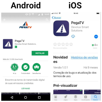 Tutorial Aplicativo App Pegatv Baixar