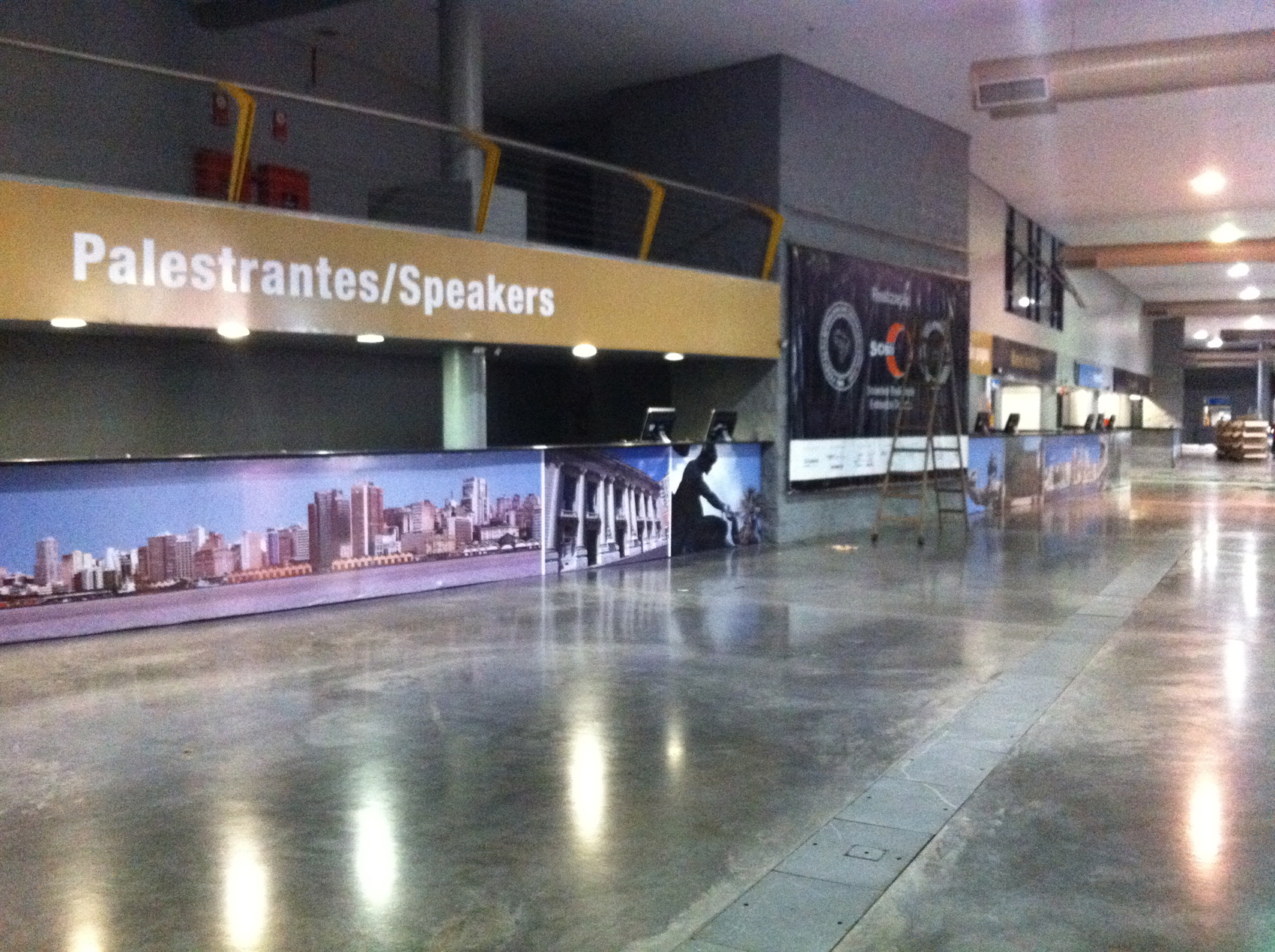 Sinalização Congresso, Pórtico, Credenciamento, Totem, SBAD, FBE, SOBED, CBCD