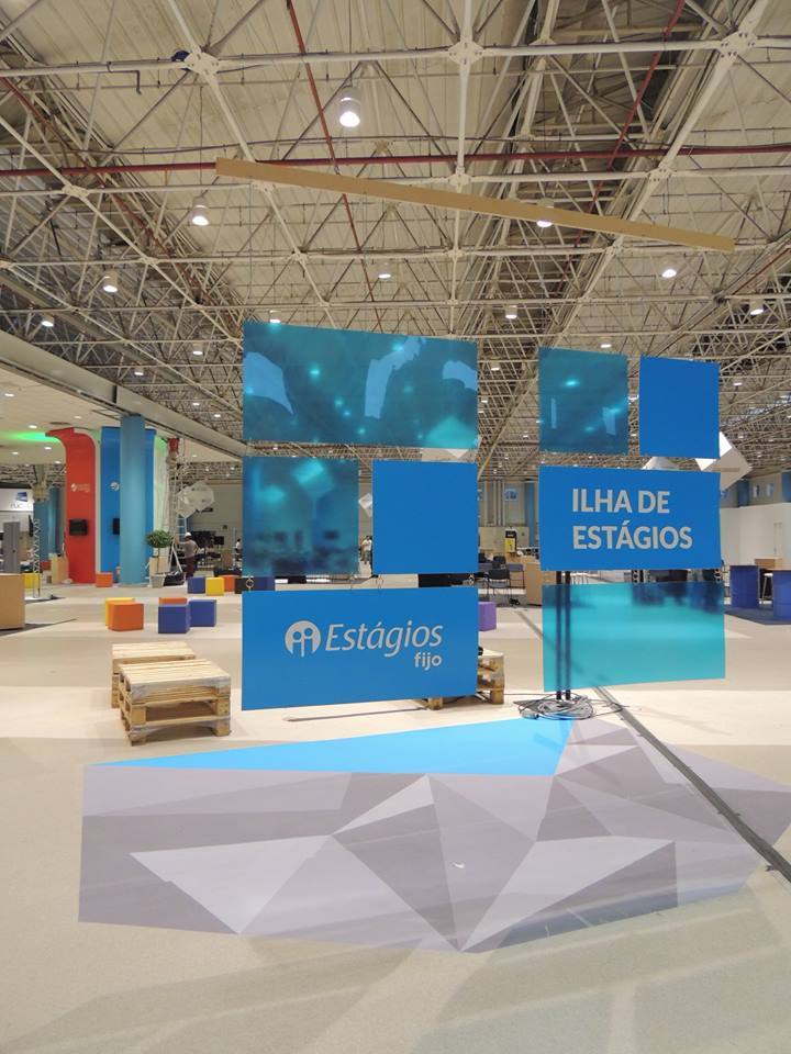 Evento, Cenografia, CEPUC, Sinalização, Pórtico, Credenciamento, Feira de Carreiras, CPUC, PUCRS