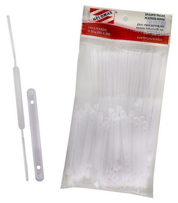 Grampo Trilho de Plástico