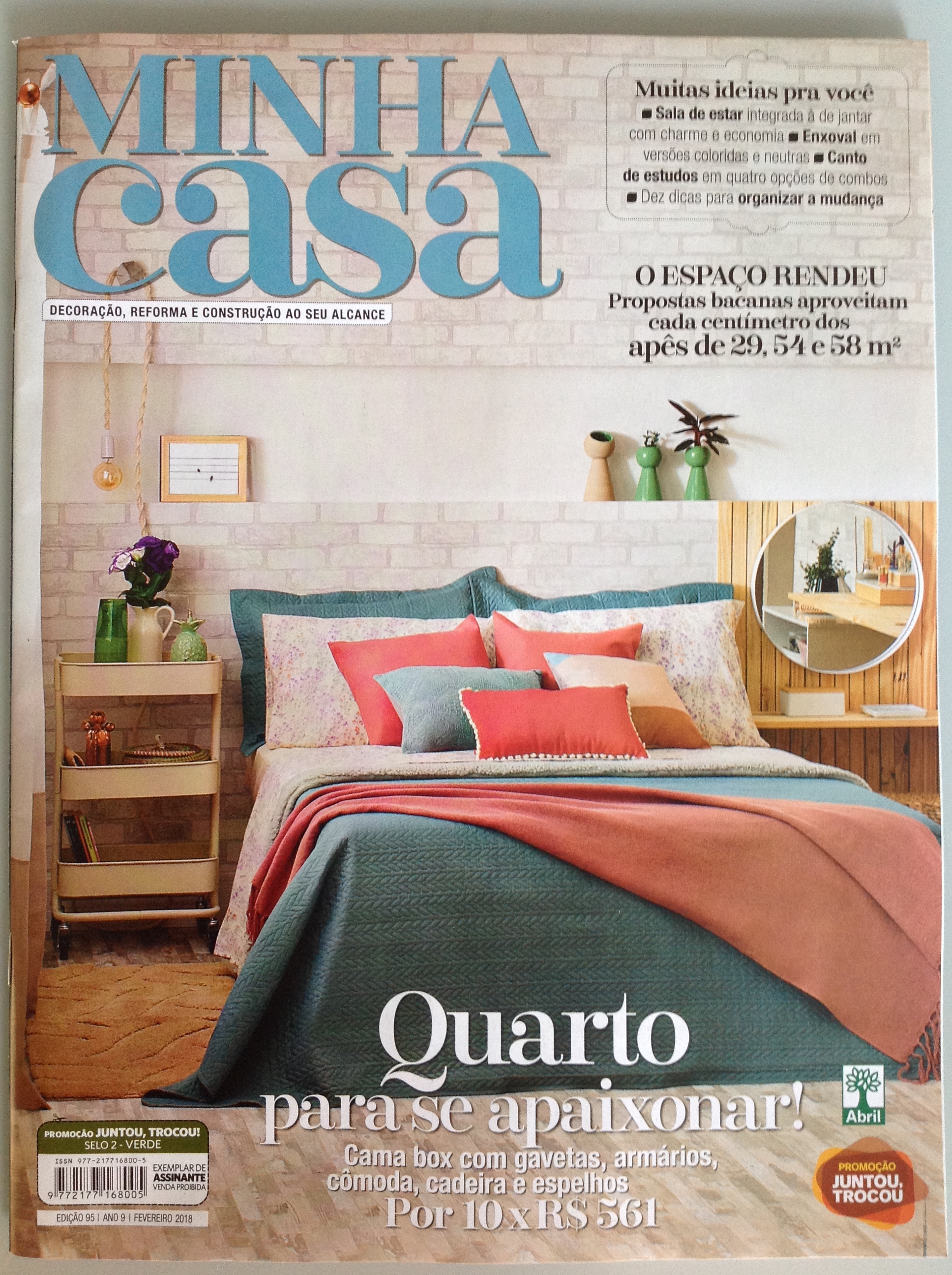Revista Minha Casa Projeto Elvira Monteiro Quarto (1).JPG
