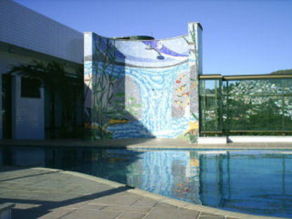 mosaico; iris arte vitrea; mosaico vidrotil