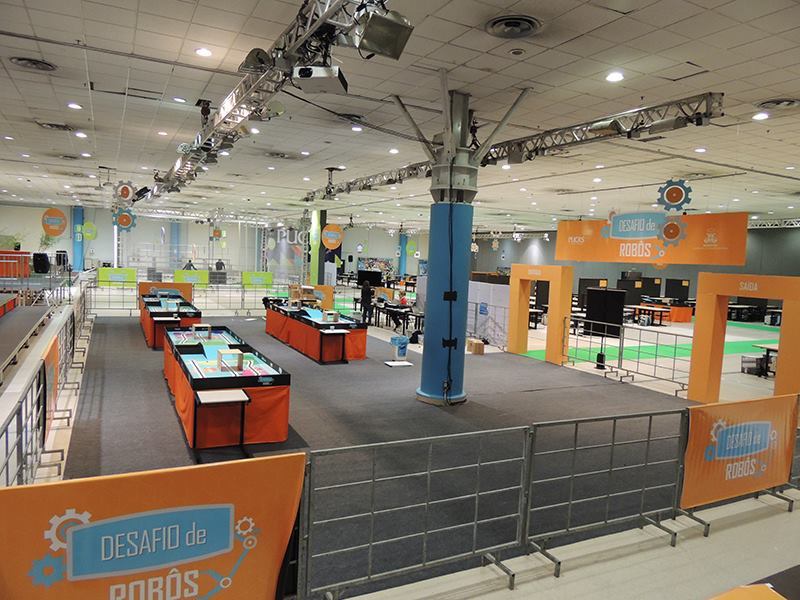 Robótica Maristas, Evento, Cenografia, CEPUC, Sinalização, Pórtico, Credenciamento, Feira de Carreiras, CPUC, PUCRS