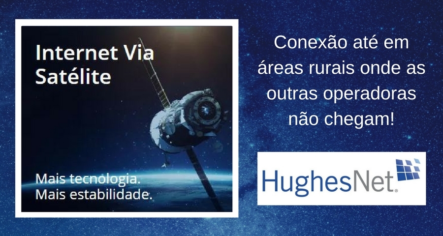 Internet via satélite HughesNet