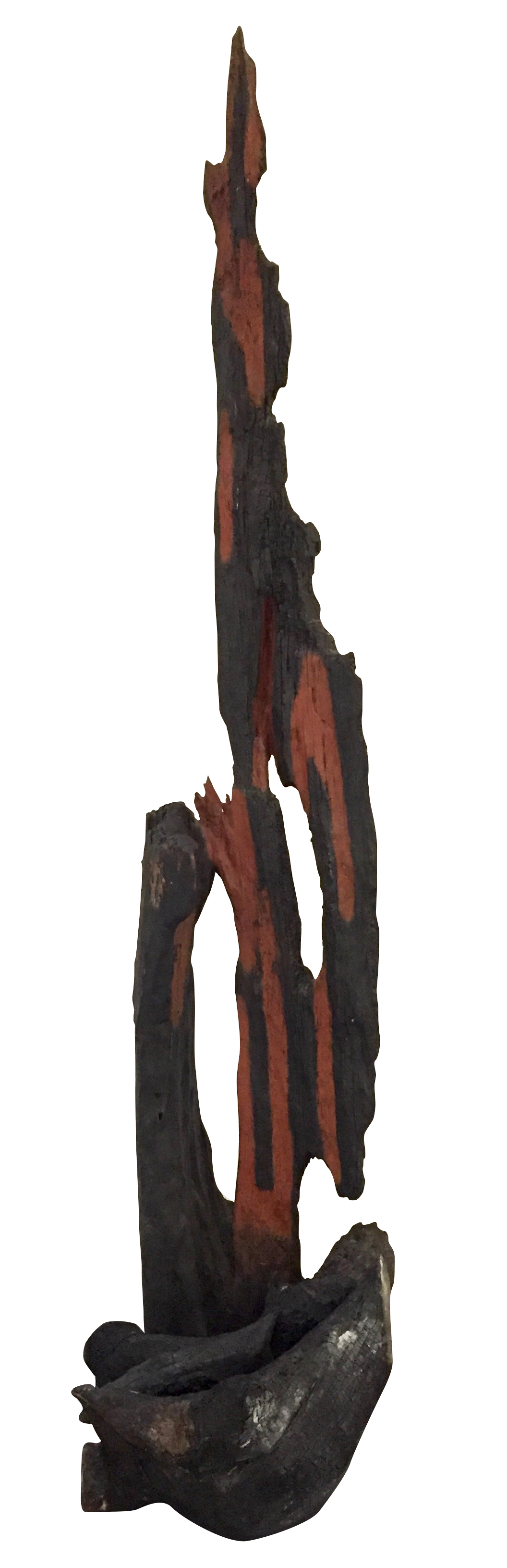 Frans Krajcberg Escultura em madeira 270x50x70.jpg