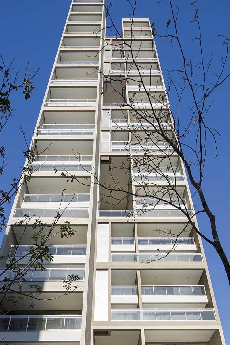 Esquadrias KYN edificio residencial Pinheiros SP