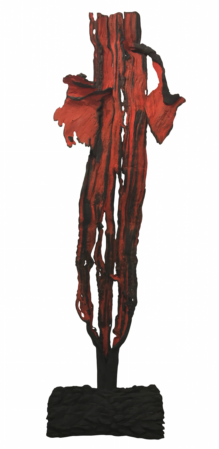 Frans Krajcberg Escultura em madeira 275x85x50.jpg