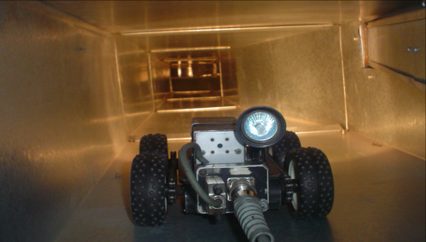 LIMPEZA ROBOTIZADA DE DUTOS