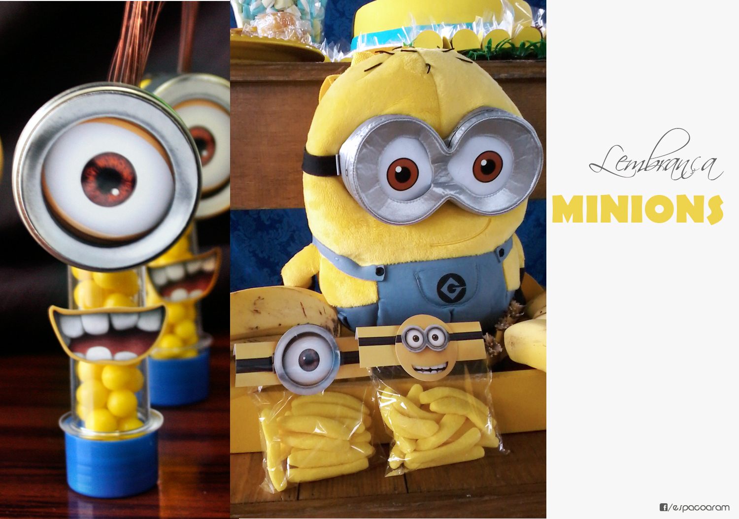 lembrancinha minions