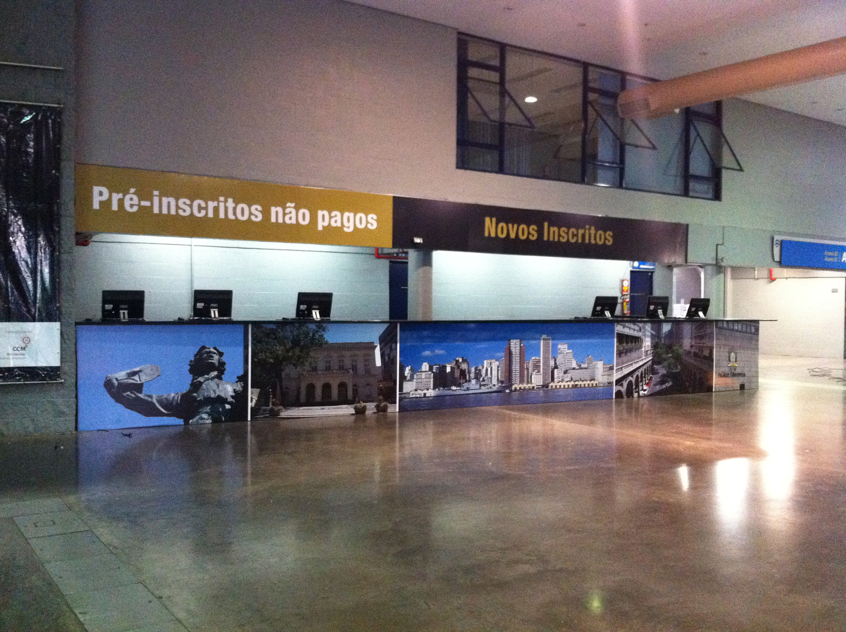 Sinalização Congresso, Pórtico, Credenciamento, Totem, SBAD, FBE, SOBED, CBCD