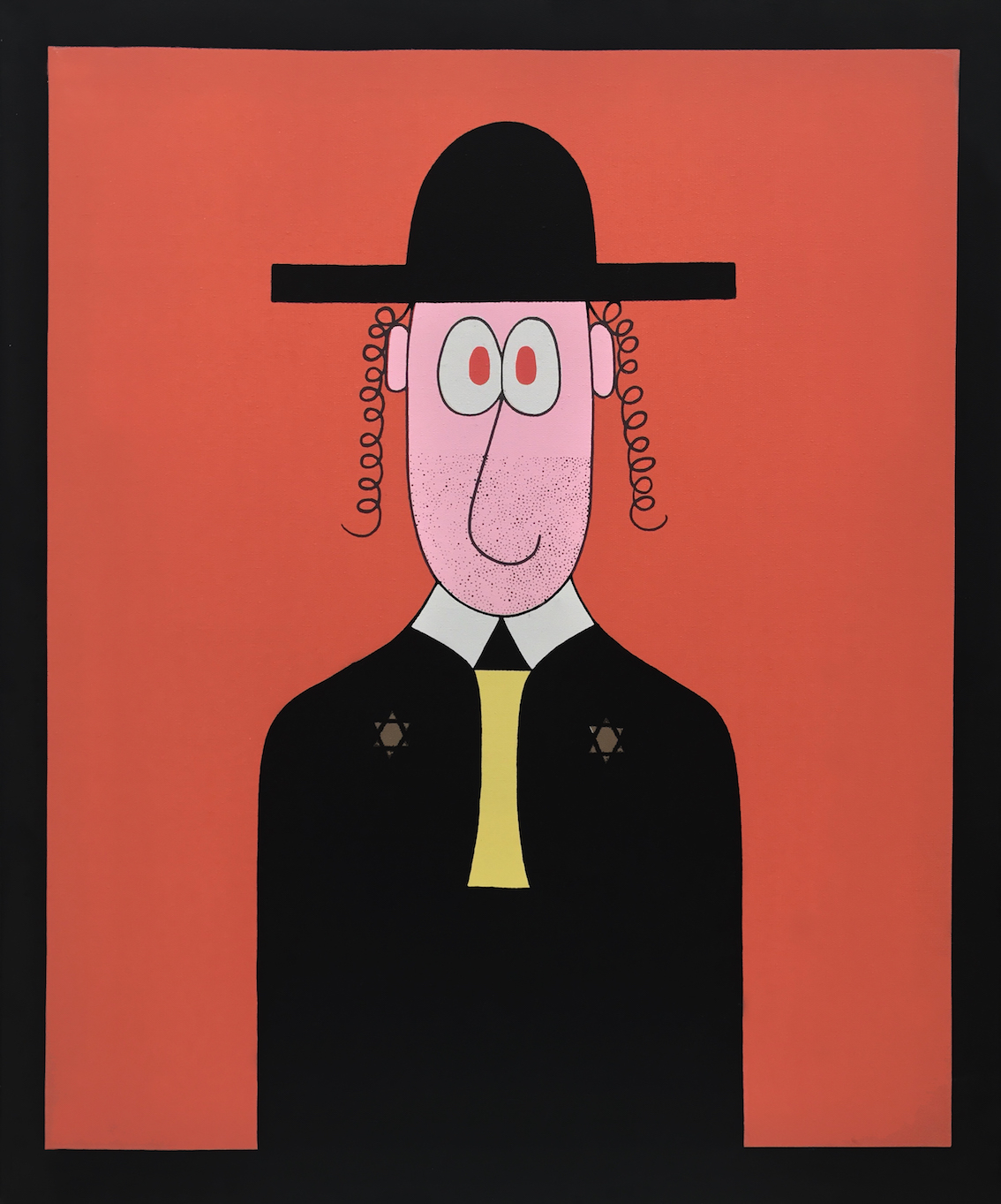 Carlos Barmak 60x50 Giclée sobre tela 1994 "Vermelho".jpg