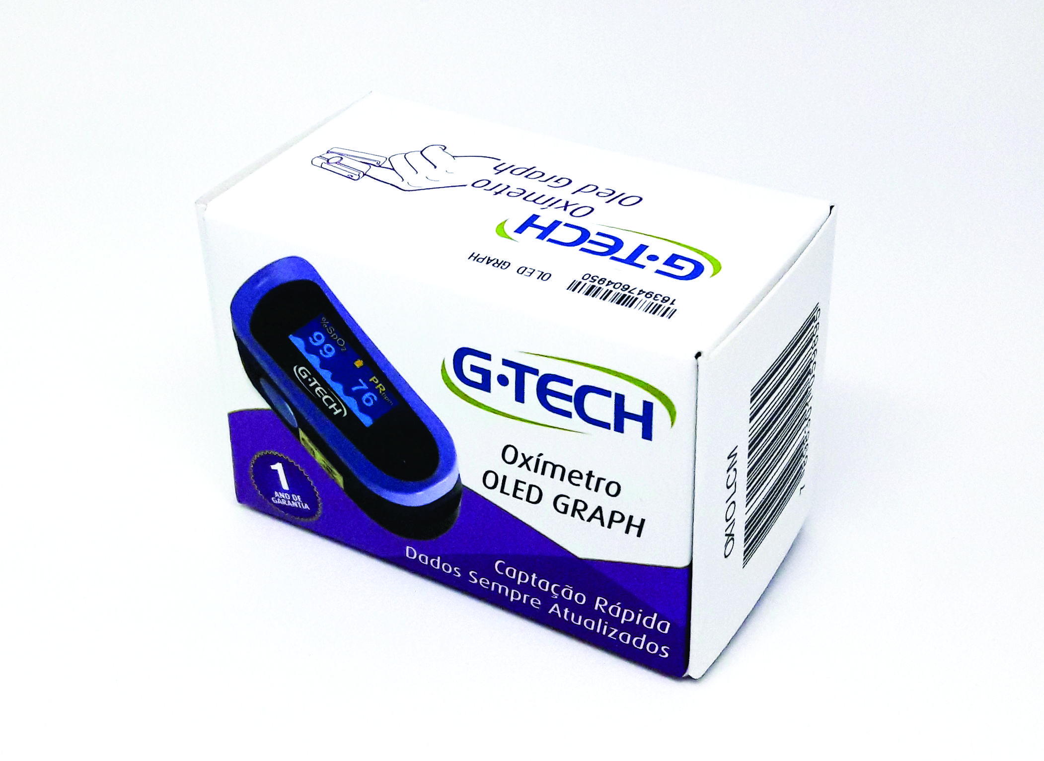 Oxímetro G-TECH modelo OLED