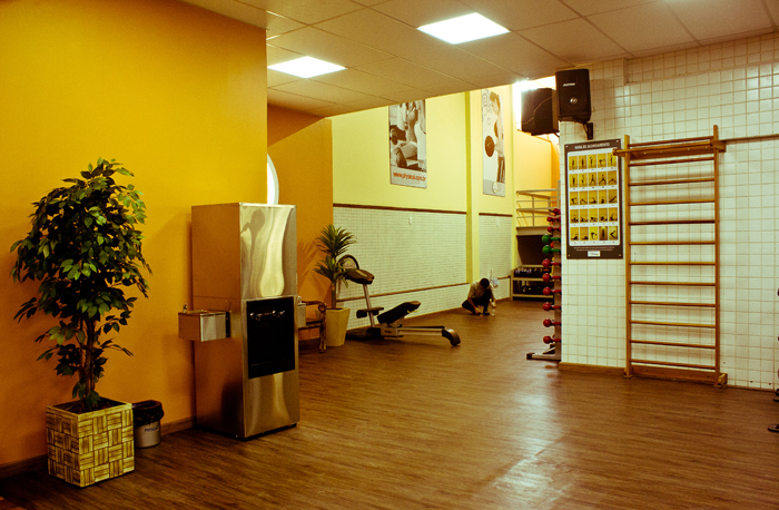Sala de alongamento - Unidade Physical Vila