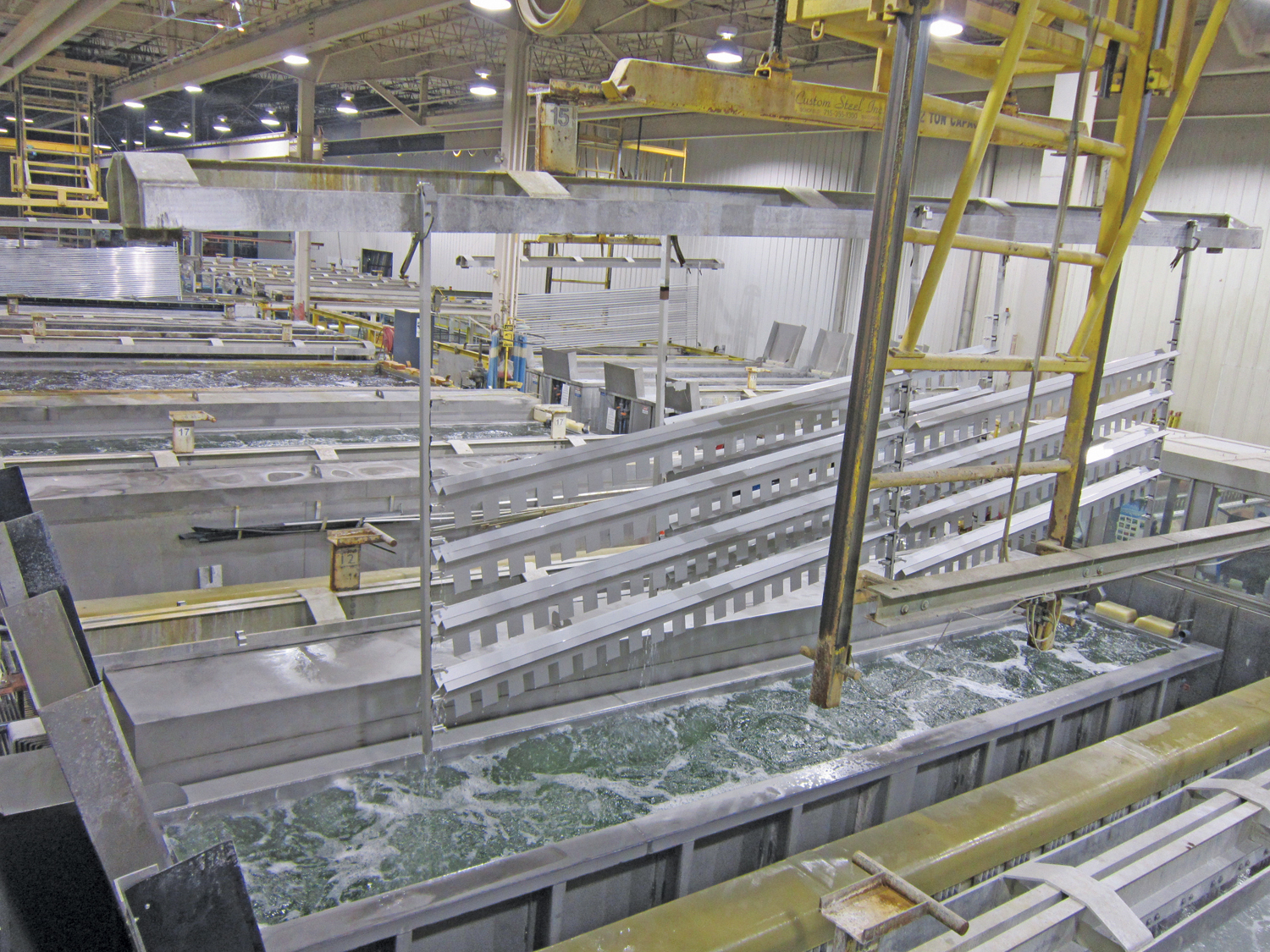 anodização e pré-pintura