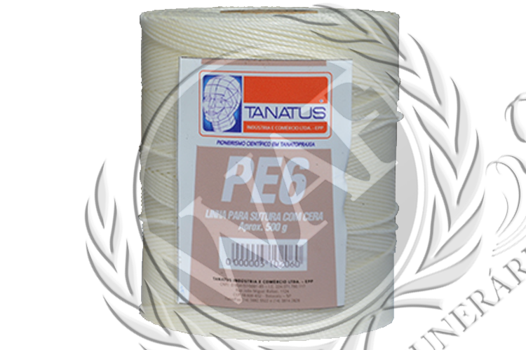 Linha Encerada para Sutura PE6 Grossa Marca.png