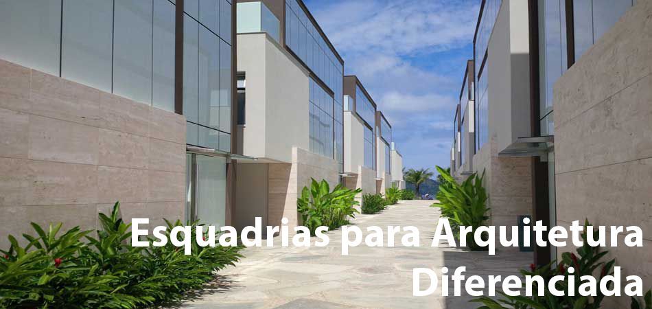 Fachadas e portas KYN em condomínio praia Juquehy, SP