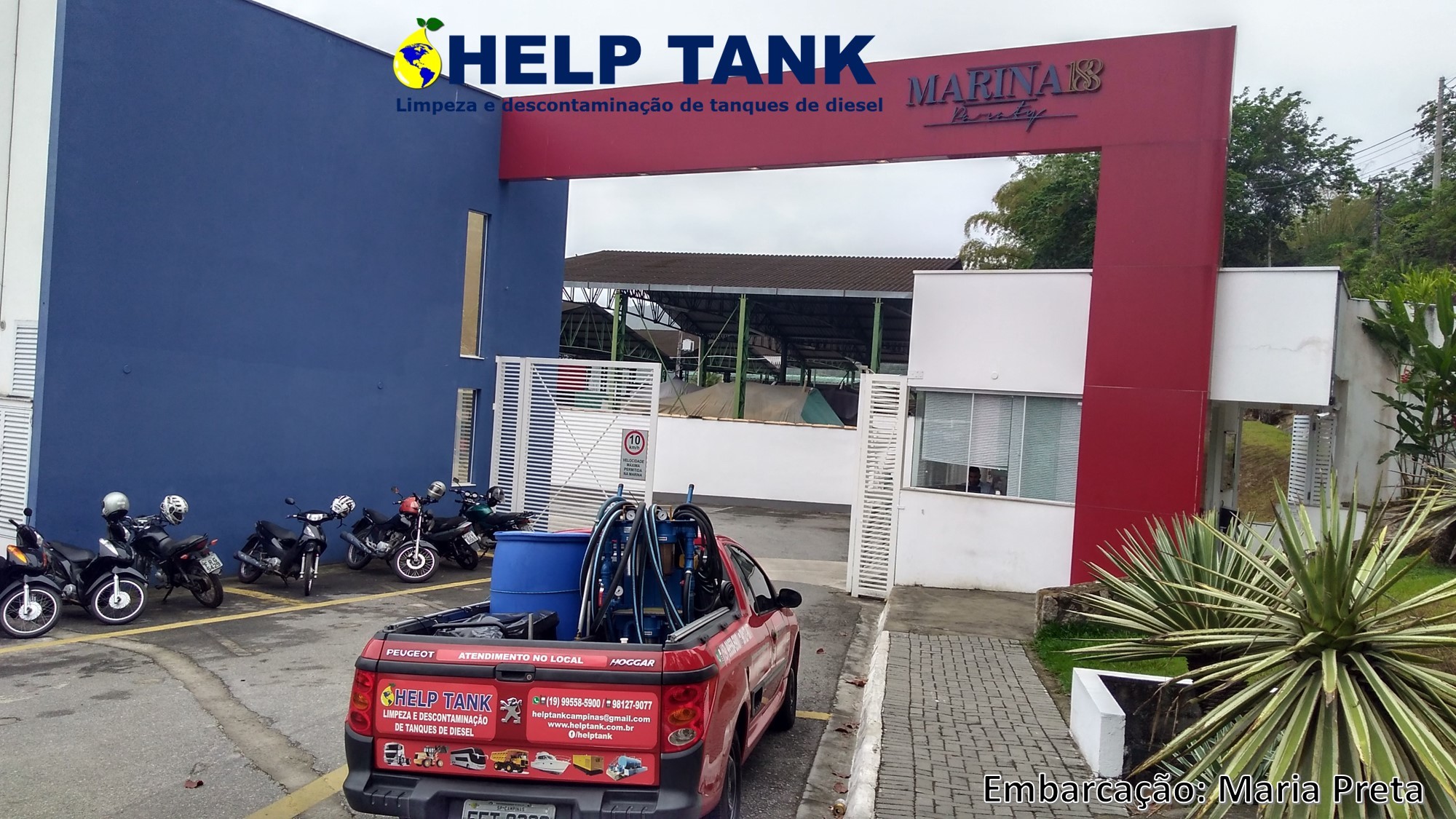 Limpeza de tanque - Help Tank - Veleiro Maria Preta 1.jpg