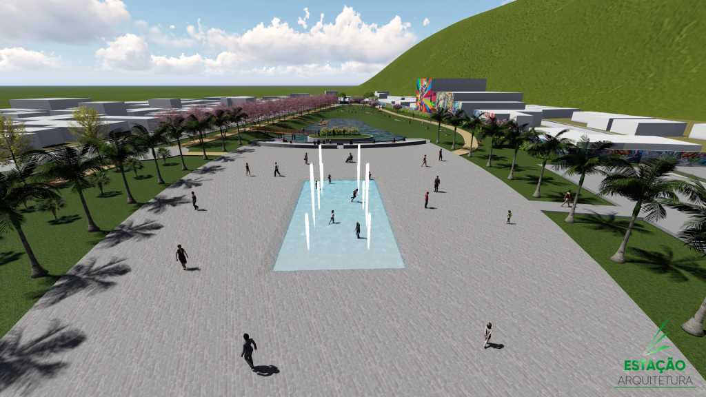 Proposta do Parque da Estação Ferroviária do Campo de Fora 