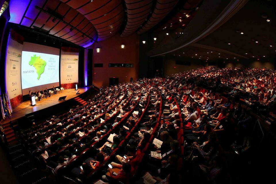 Sinalização Congresso, Pórtico, Credenciamento, Tótem, Pan Ibérico, AMIB, FIERGS