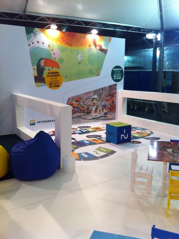Stand, Feiras do Livro, Petrobrás, Ambientação, Arquitetura, Cenografia, Porto Alegre
