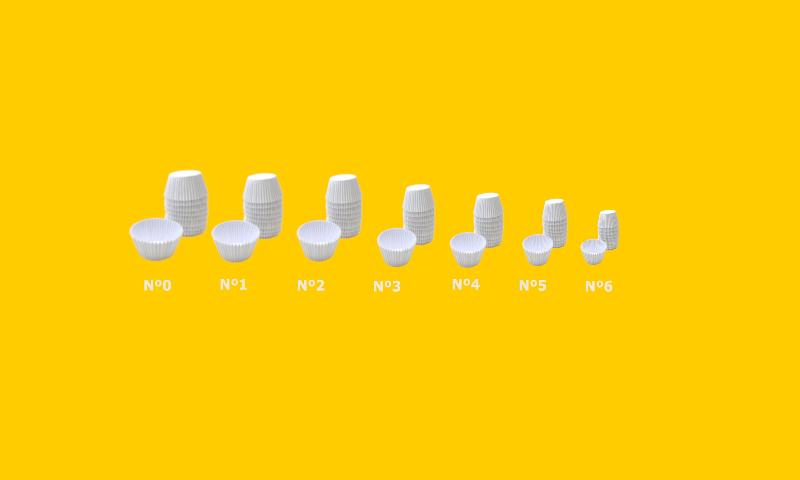 Forminha de Papel Branca Nº 0, 1, 2, 3, 4, 5 e 6.png