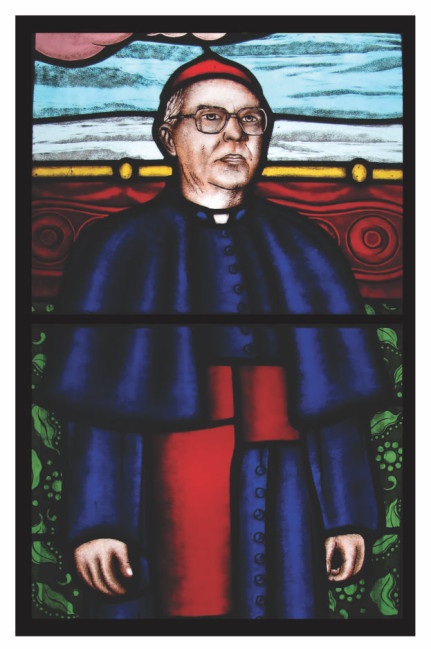 Vitral Monsenhor, Iris arte vítrea, vitraux, vitral; venda de vitral, telefone de vitrais, fábrica de vitrais, estúdio de vitrais, restauração de vitrais, compra de vitrais, loja de vitrais, contato de vitrais; Iris arte vítrea; vitral sacro; vitral Florianópolis; Vitral Santa Catarina, Vitraux; stained glass; Igreja Matriz Braço do Norte; Roberto Petrelli