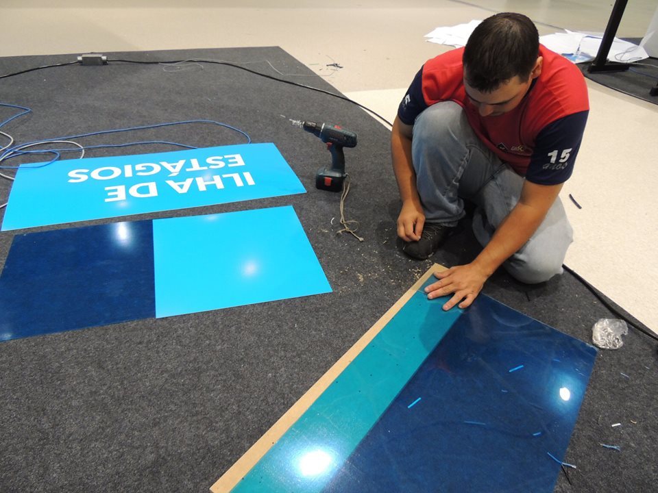 Evento, Cenografia, CEPUC, Sinalização, Pórtico, Credenciamento, Feira de Carreiras, CPUC, PUCRS