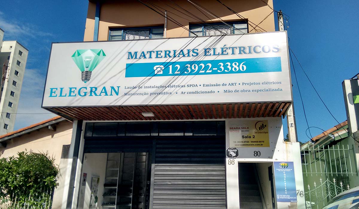 Loja Materiais Elétricos em São José dos Campos