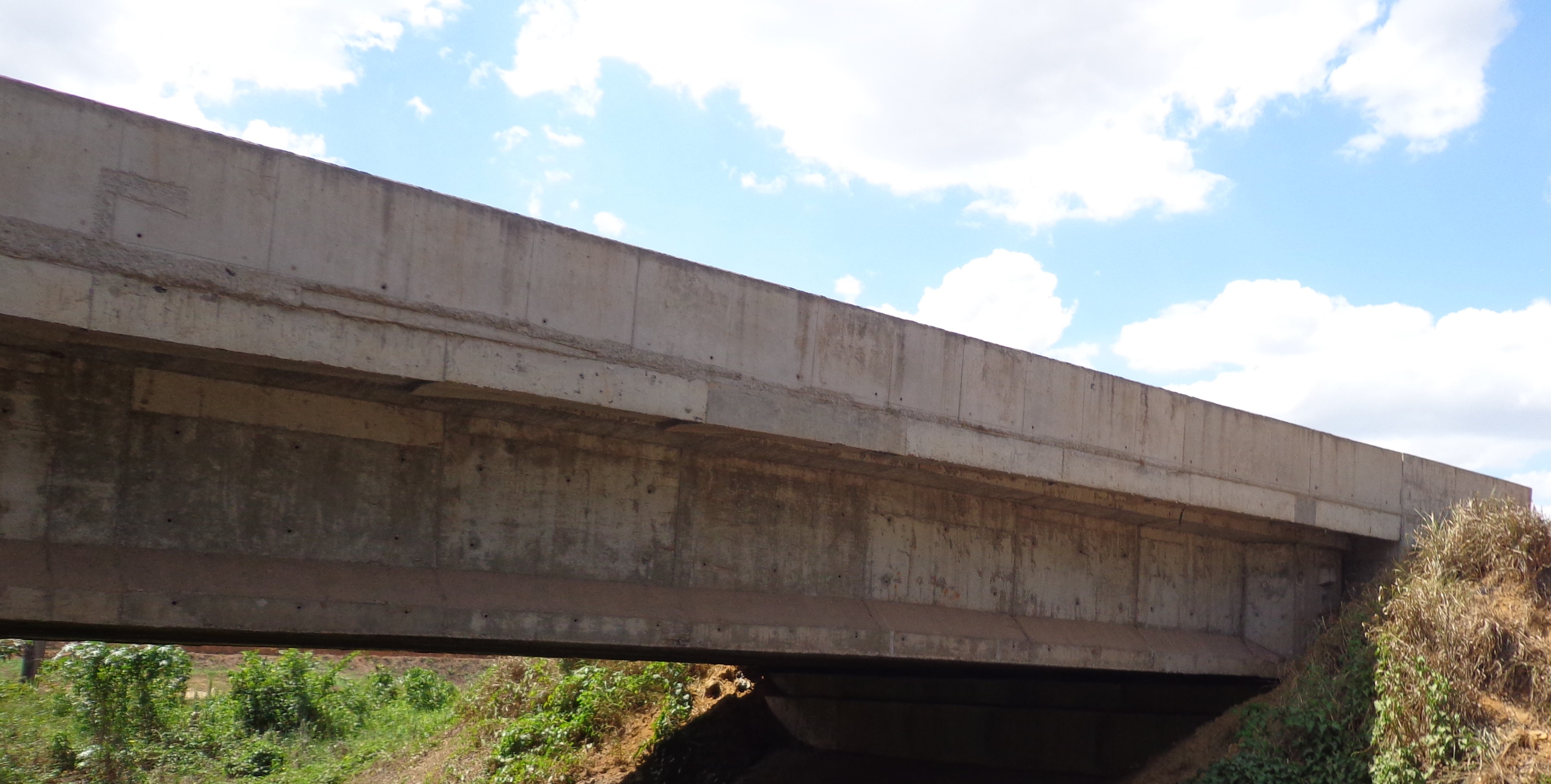 Ponte sobre o Riacho Mirim - BR 101 - 13m tabuleiro e 40 m de vão com 6 longarinas biaapoiadas.jpg