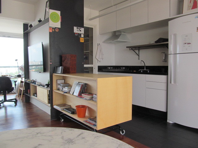 penthouse cobertura varanda descoberta coberta churrasqueira gabinete vista são paulo vila madalena marcenaria compensado obra acompanhamento gerenciamento