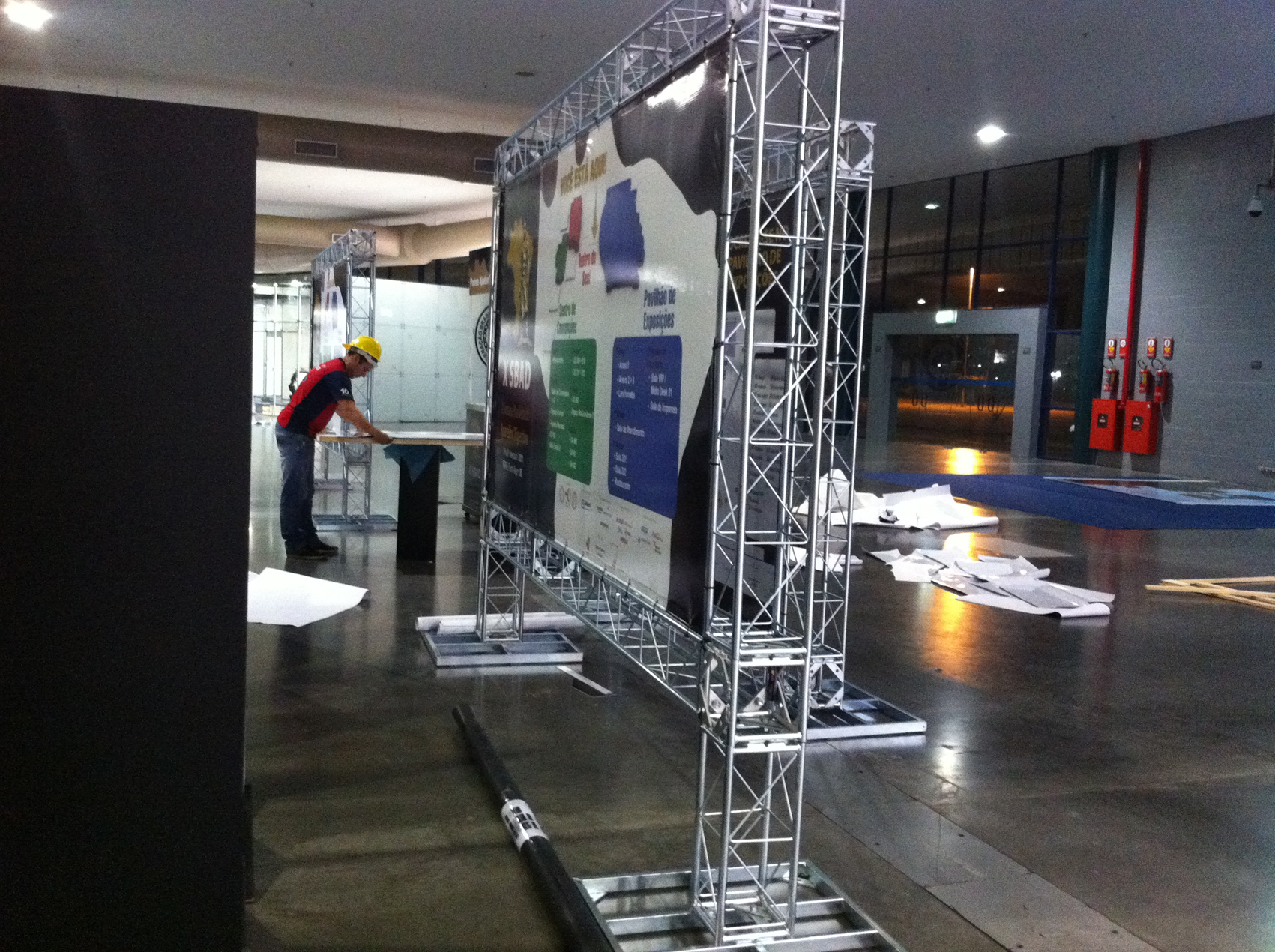 Sinalização Congresso, Pórtico, Credenciamento, Totem, SBAD, FBE, SOBED, CBCD