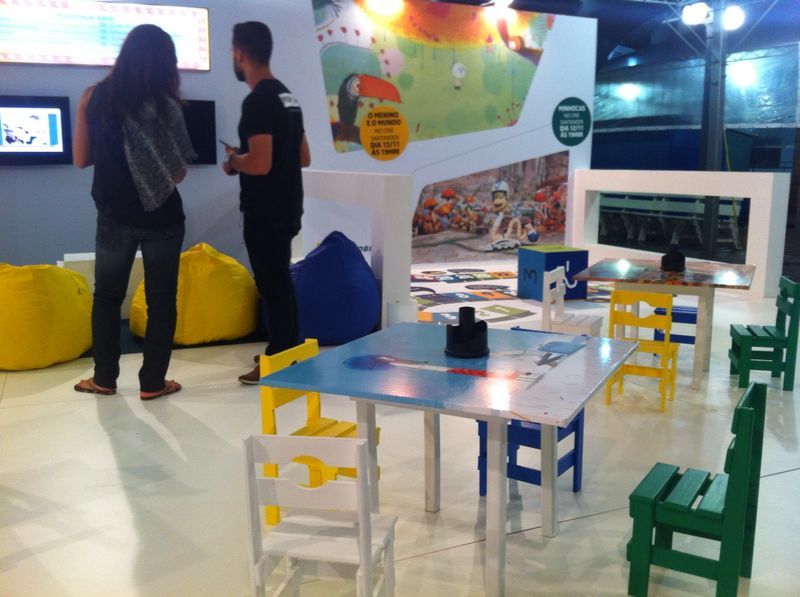 Stand, Feiras do Livro, Petrobrás, Ambientação, Arquitetura, Cenografia, Porto Alegre