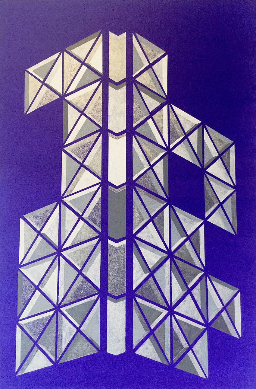 Mirian Perez, pintura, arte contemporânea, prédio, arquitetura