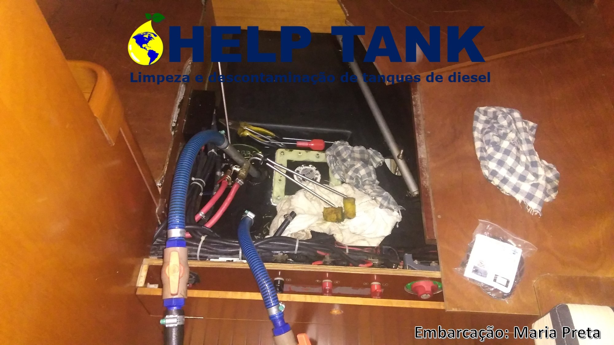 Limpeza de tanque - Help Tank - Veleiro Maria Preta 6.jpg